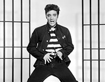 Elvis in Jailhouse Rock