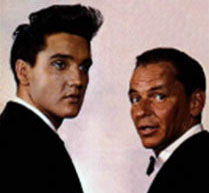 Elvis mit Frank Sinatra